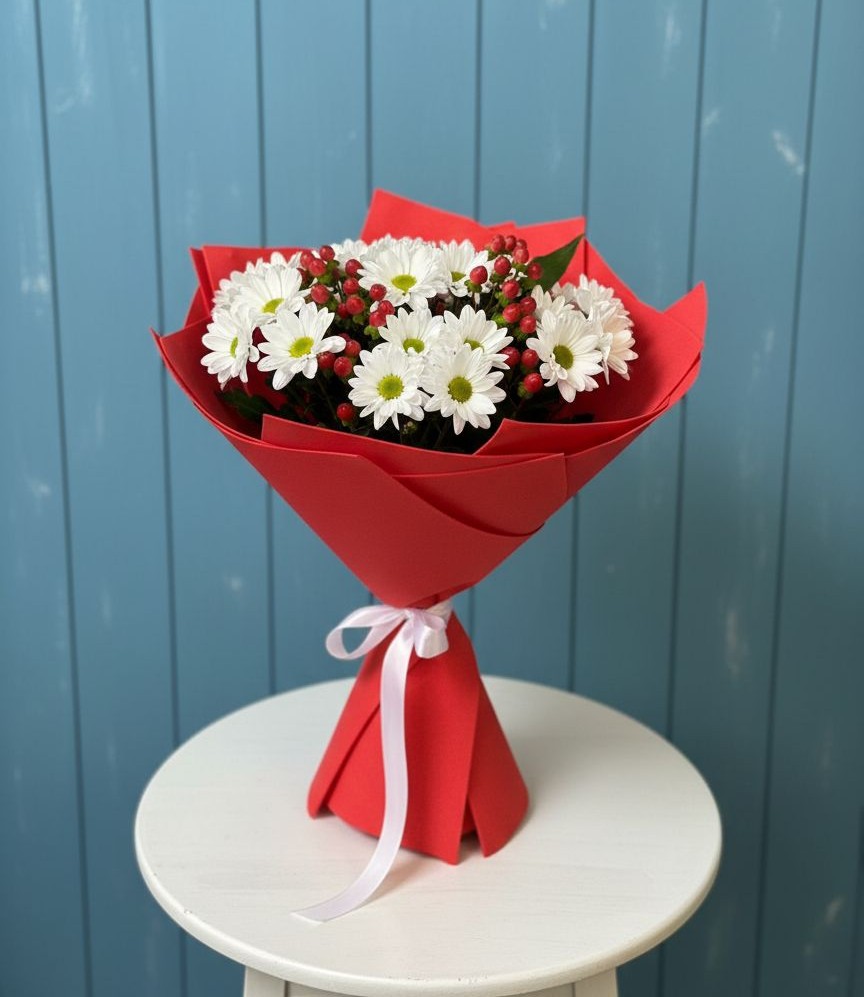 Букет цветов из: Хризантемы в Ухте