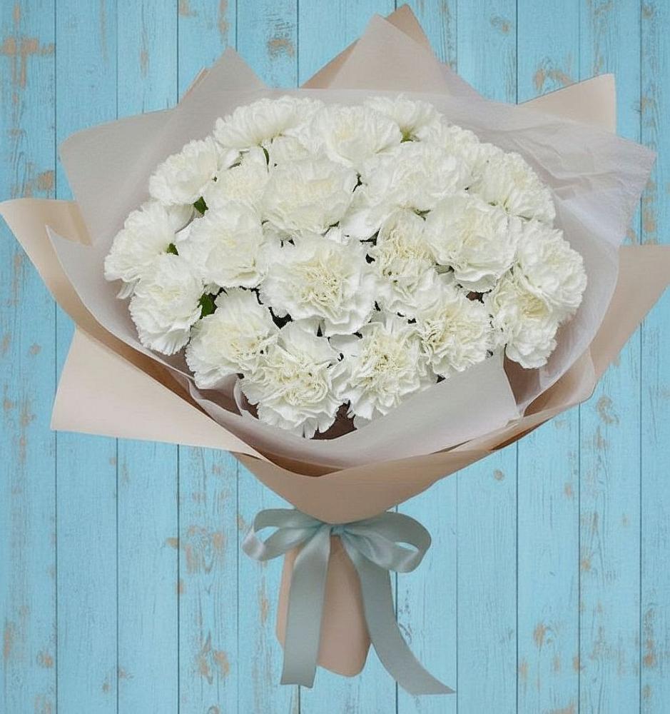 Букет цветов из: Гвоздики в Ухте