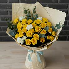 Букет цветов из:  Розы в Ухте