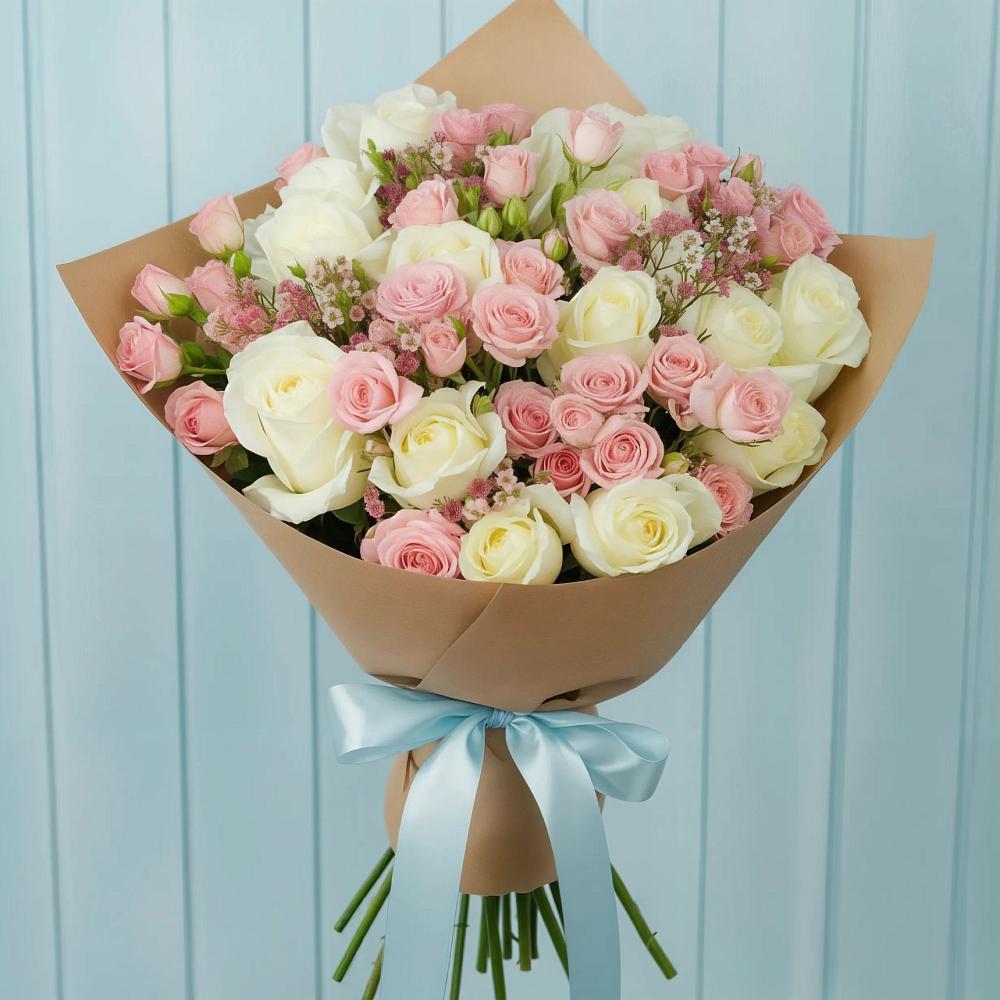 Букет цветов из: Розы в Ухте