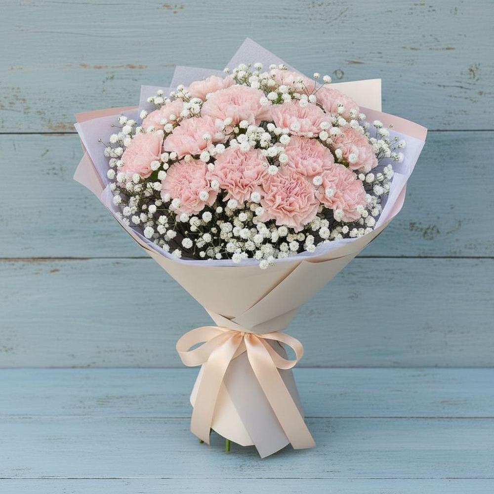 Букет цветов из: Гвоздики в Ухте