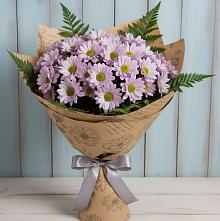 Букет цветов из:  Хризантемы #REPLACE_PRED# Ухте