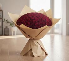 Букет 101 Красная роза в Ухте