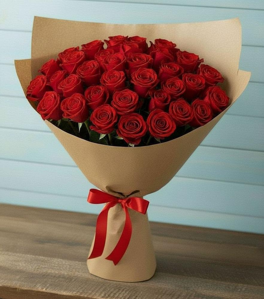 Букет Красные розы Милано в Ухте