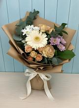 Букет цветов из:  Герберы и Хризантемы в Ухте