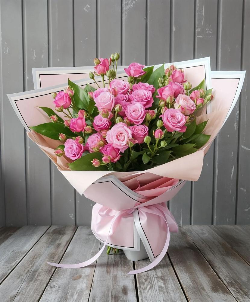 Букет Розовый кустик в Ухте