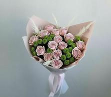 Букет цветов из:  Розы и Хризантемы в Ухте