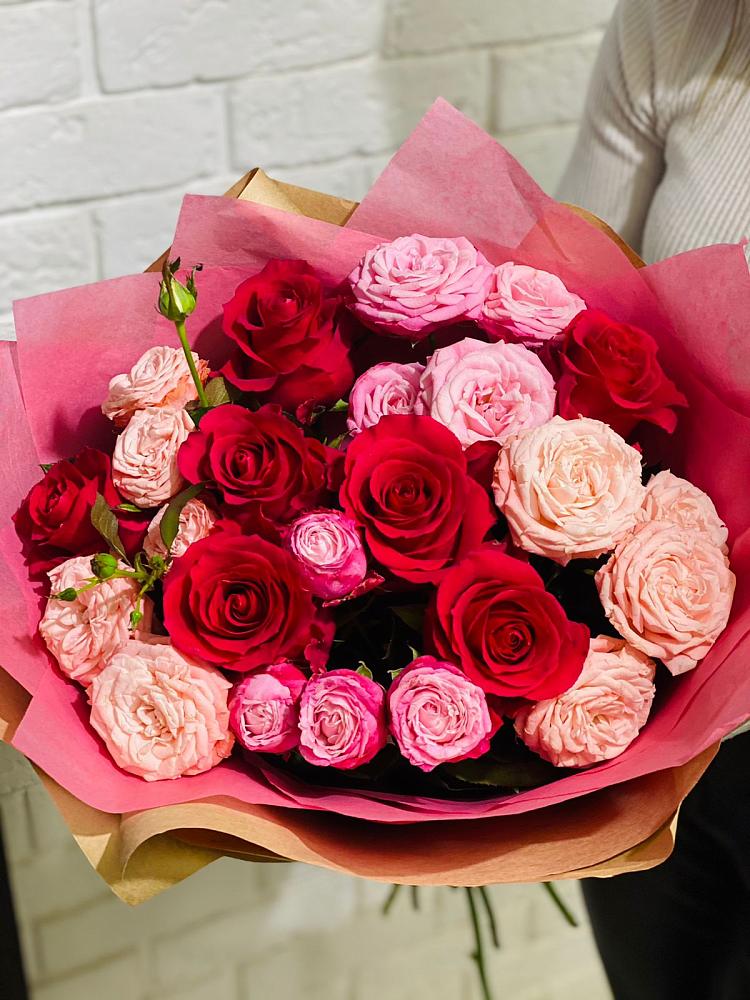 Букет цветов из: Розы в Ухте