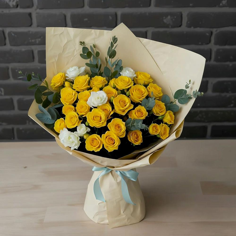 Букет цветов из: Розы в Ухте