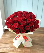 Букет 29 Красных роз #REPLACE_PRED# Ухте
