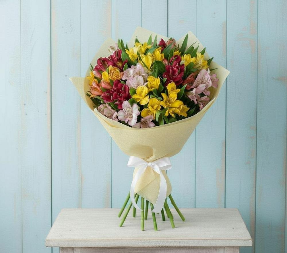 Букет цветов из: Альстромерии в Ухте