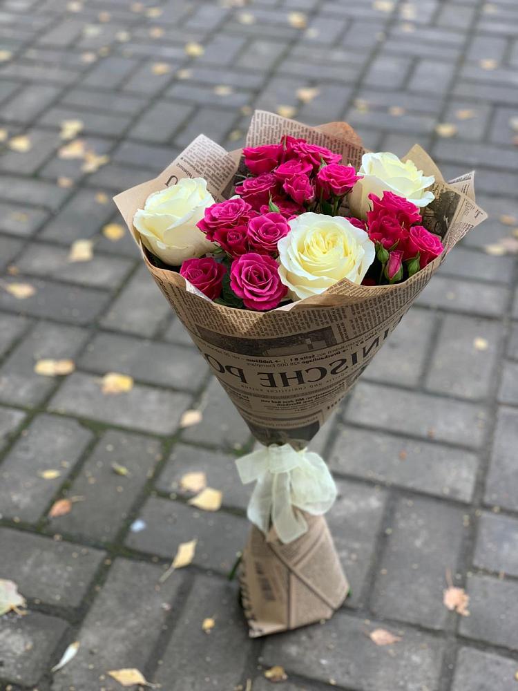 Букет цветов из: Розы в Ухте