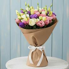 Букет цветов из:  Лизиантусы в Ухте